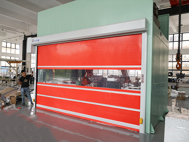 無錫工廠防爆快速卷簾門插圖